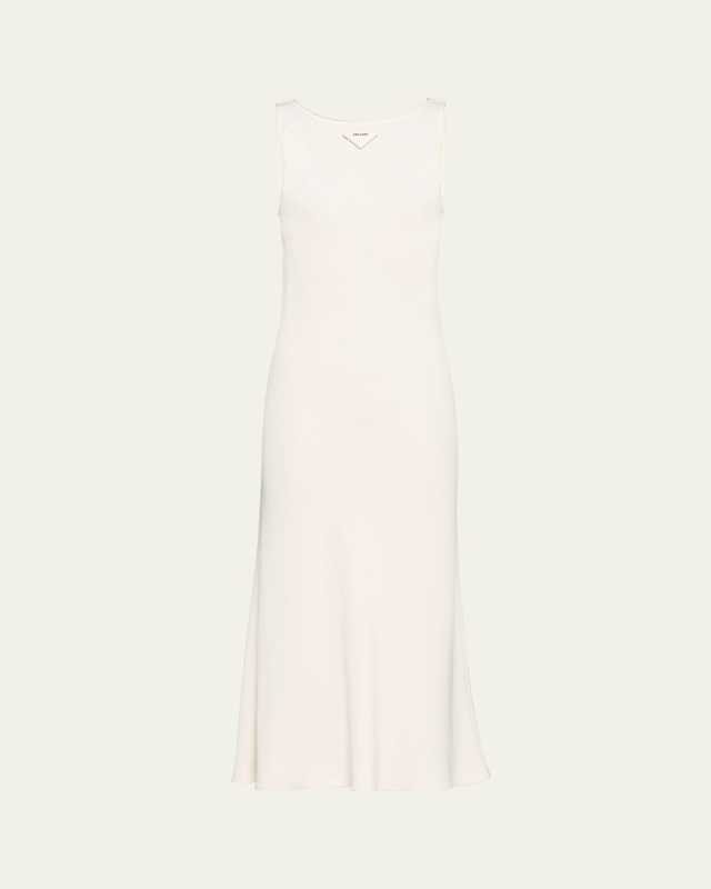 Sleeveless Sable Midi Dress